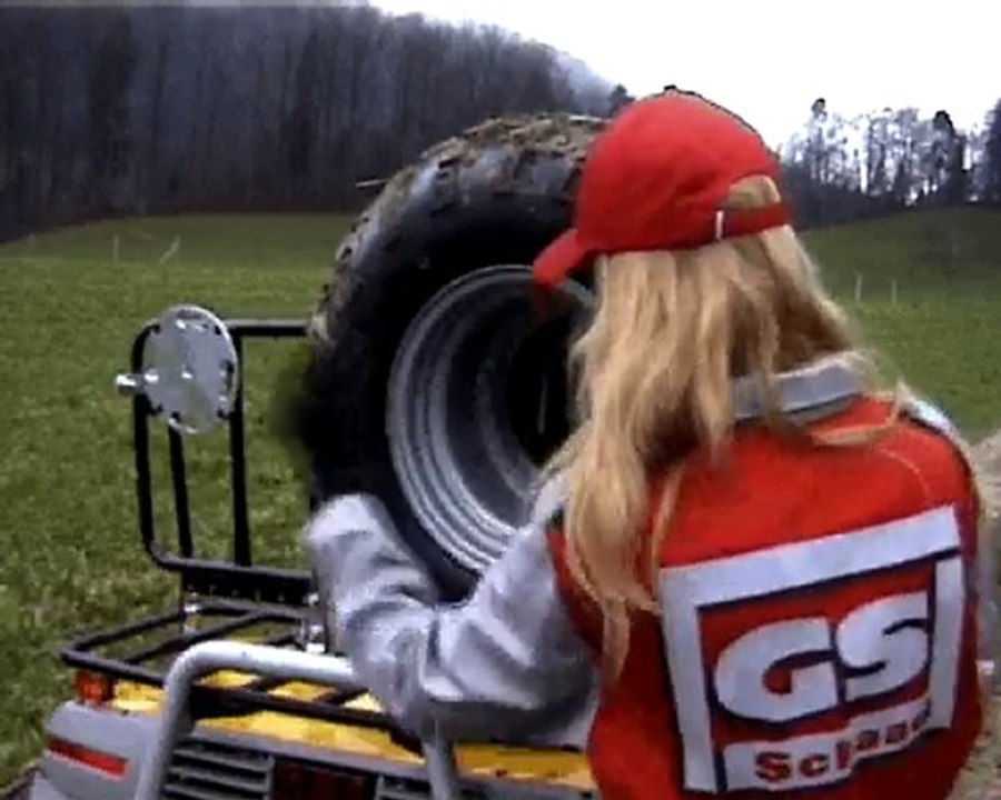 Jumelage de roue pour quad