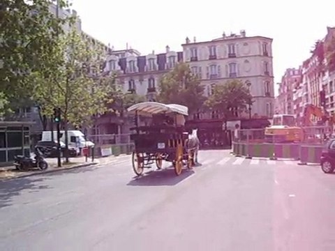 La voiture à cheval à Paris mai 2010