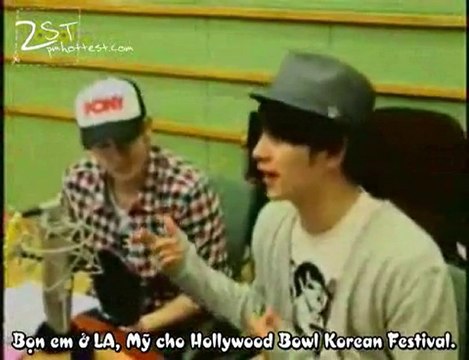 [Vietsub - 2ST] 100504 KBS Kiss the Radio_Part1