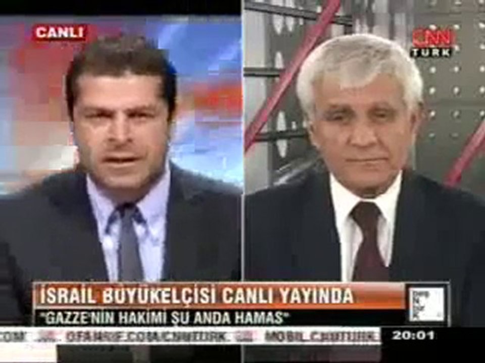 israil büyükeliçisinin rezil olduğu an!