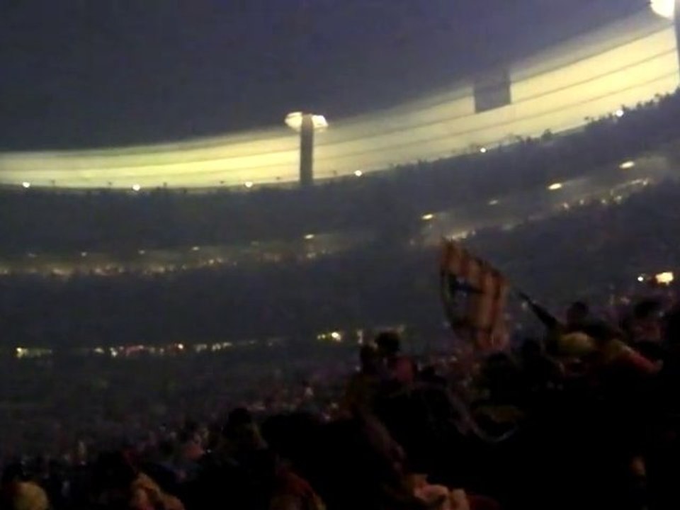 les flammes : usap vs clermont finale du top 14 2010