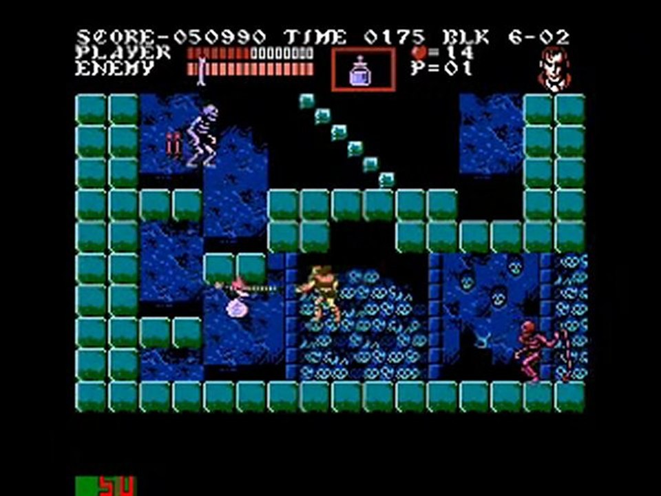 Castlevania III stage 6 "le stage oublié XD"