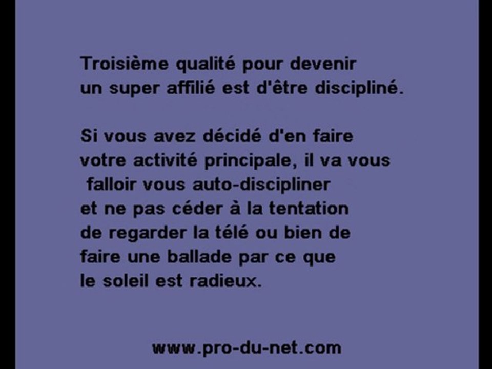 5 Qualités pour devenir un super affilié.