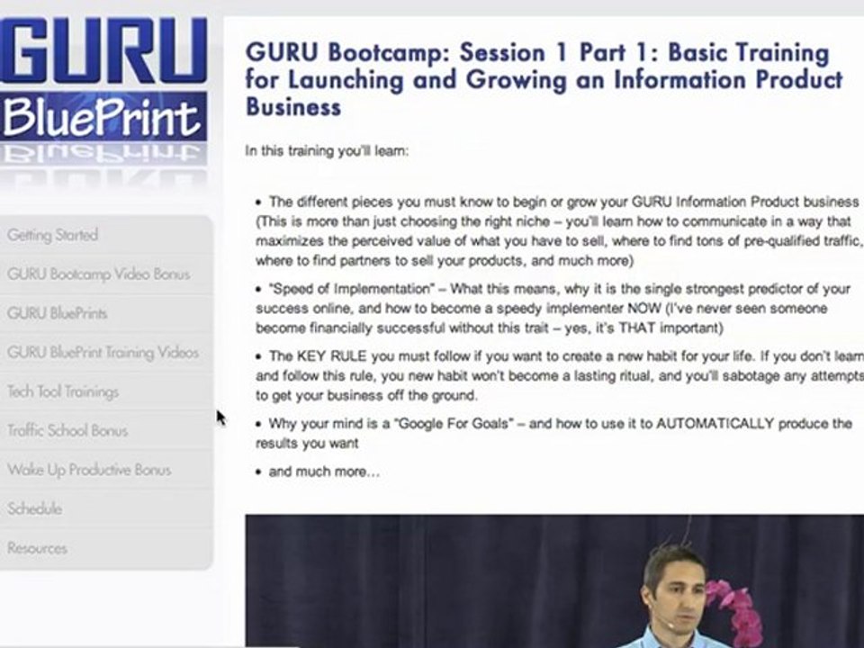 Guru Blueprint Bonuses - Eben Pagan