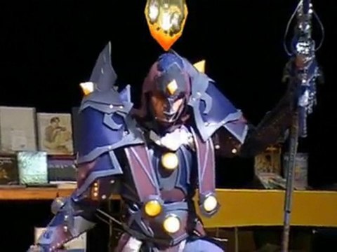 World of Warcraft - Mage T9 cosplay (with some fx)