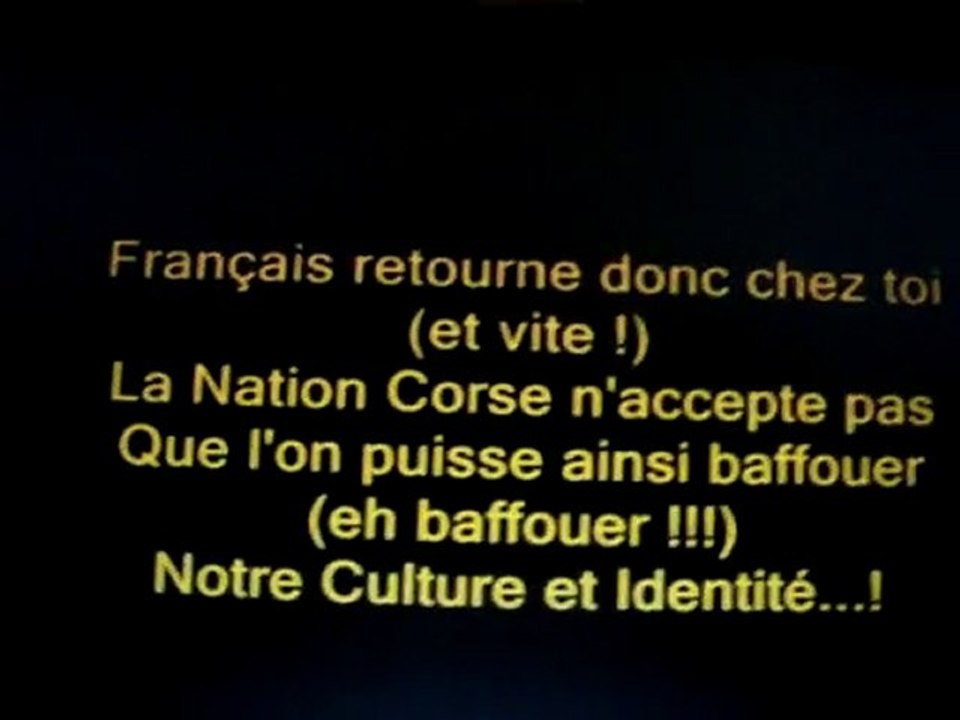 chant corse