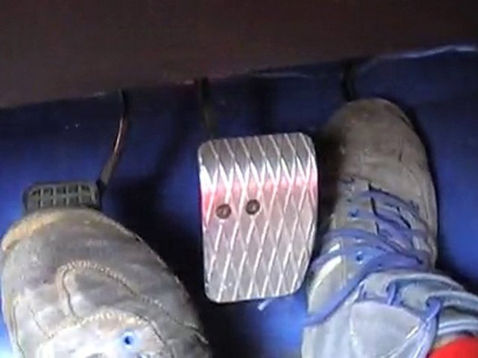 rallye des vins macon/talon pointe et freinage pied gauche