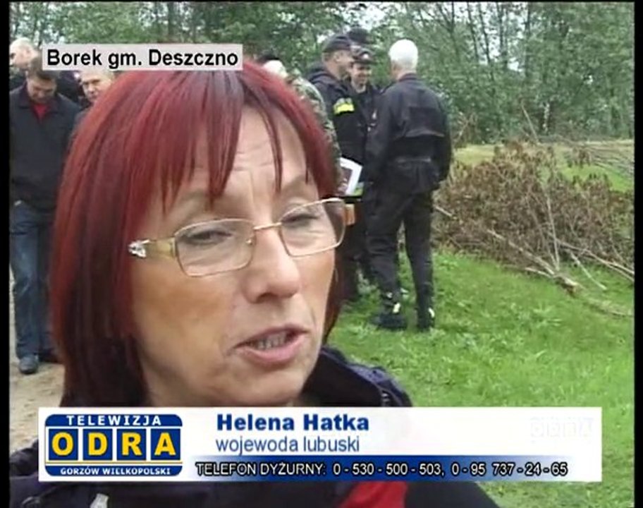 Wojewoda sprawdza wały
