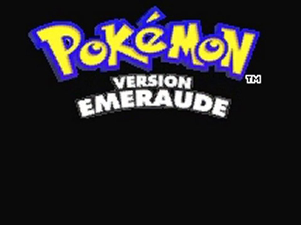 Pokémon Version Emeraude Intro