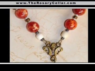 Rosary Novena and Hermatite Rosary Jewelry - All Handmade