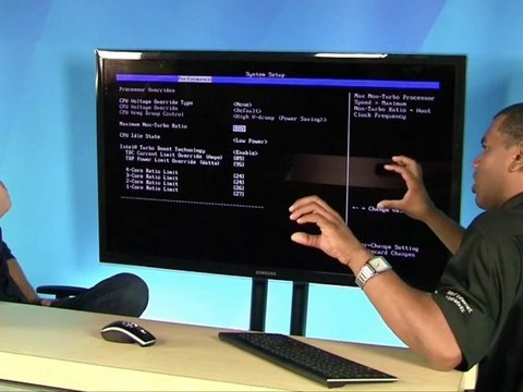 Intel - Advanced Overclocking in system bios