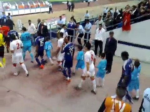 Entree Joueur Tunisie - France a rades