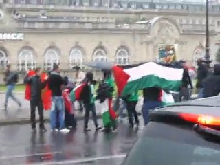Manifestation pro-palestinienne à Paris