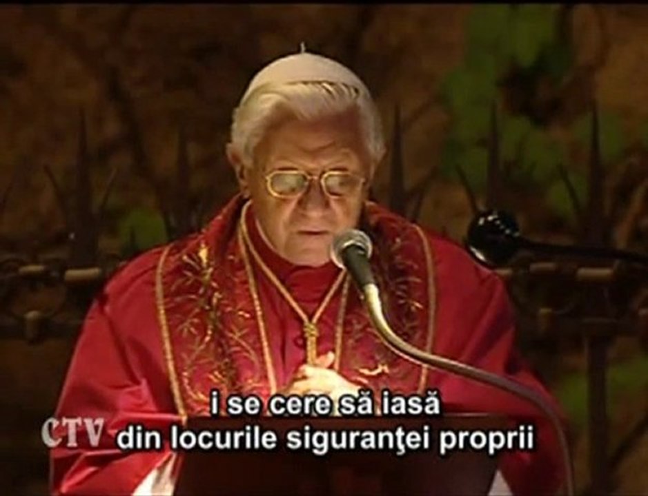 Papa: Europa şi lumea întreagă au nevoie de Isus