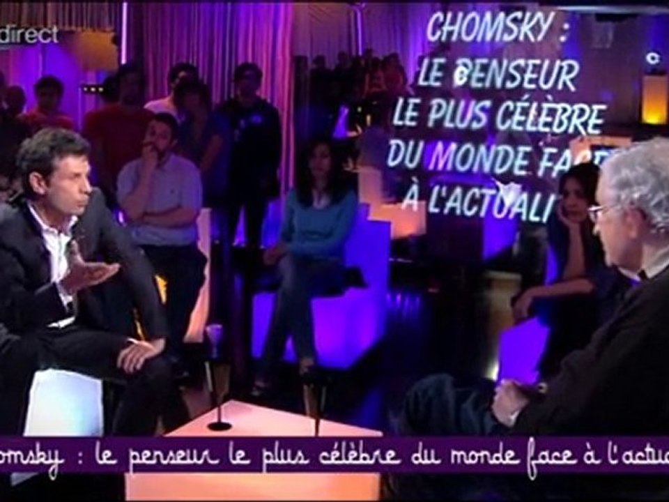 Noam Chomsky invité de Frédéric Taddéi