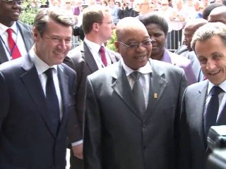 Déjeuner Président de la République Sommet Afrique-France