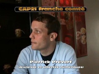 CAP21 - Pierrick Prévert (Jeunesse et Libertés numériques)