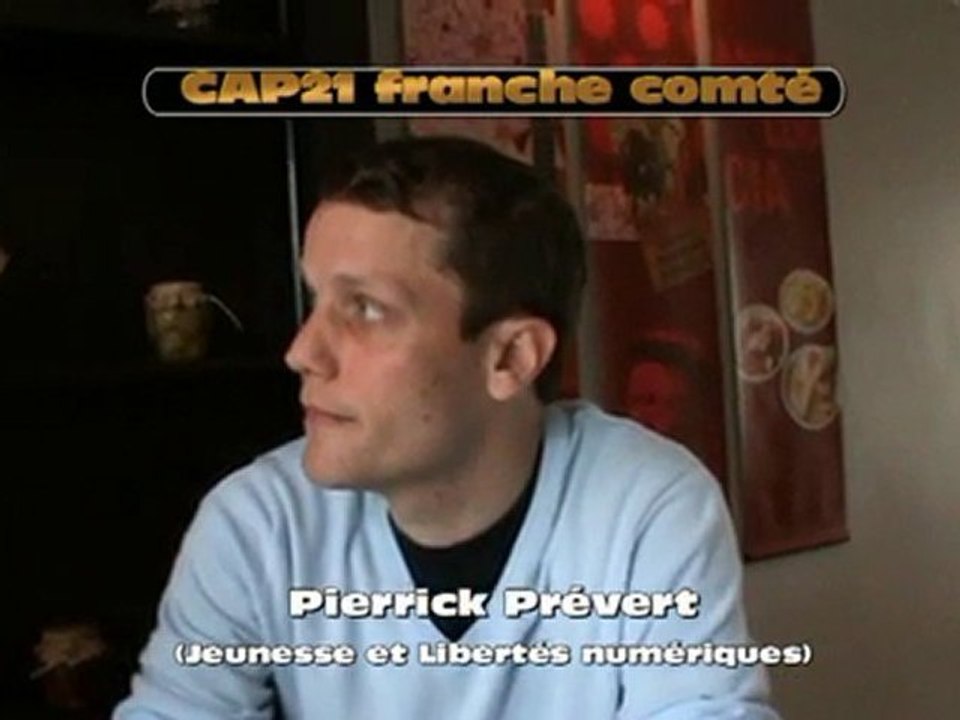 CAP21 - Pierrick Prévert (Jeunesse et Libertés numériques)