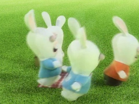 Les Lapins Crétins et le foot (VF)