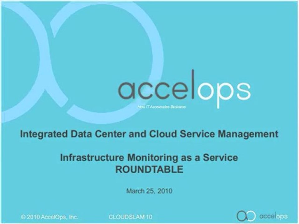 Application Acceleration in the Cloud