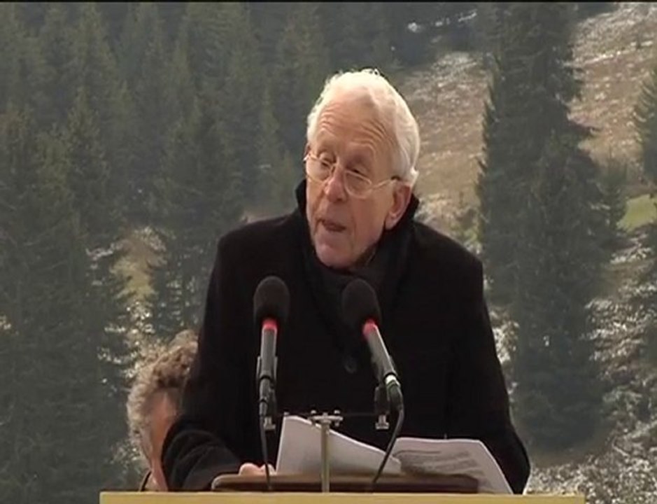 Discours de Léon Landini, ancien Résistant, leader FTP-MOI