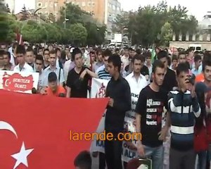 Büyük Katılımlı Filistin Mitingi