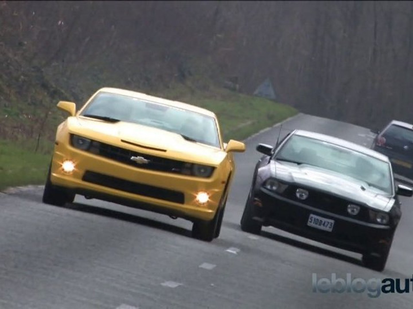 Ford Mustang vs Chevrolet Camaro - Vidéo Dailymotion