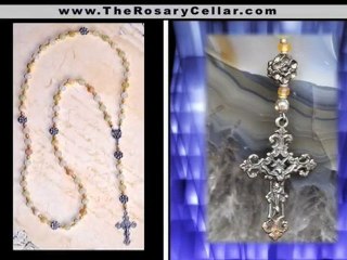 Скачать видео: Pearl Rosaries Sterling Silver Rosaries Customized for You