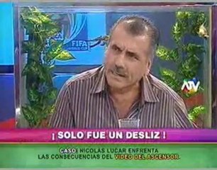 Nicolás Lúcar se confiesa con la reyna de los "Trampays"