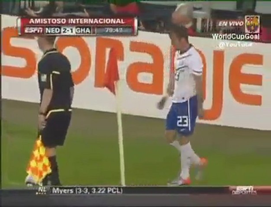 Hollande vs ghana 4-1