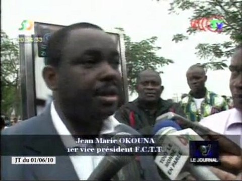 Retour à Brazzaville des Diables Rouges pongistes