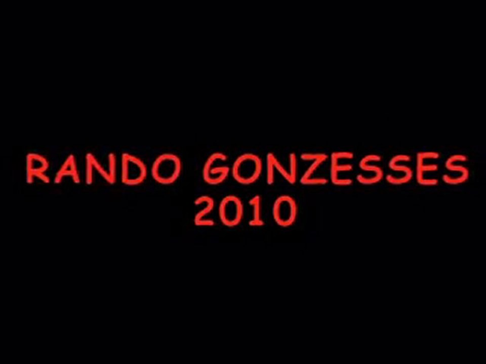 Rando Gonzesses 2010