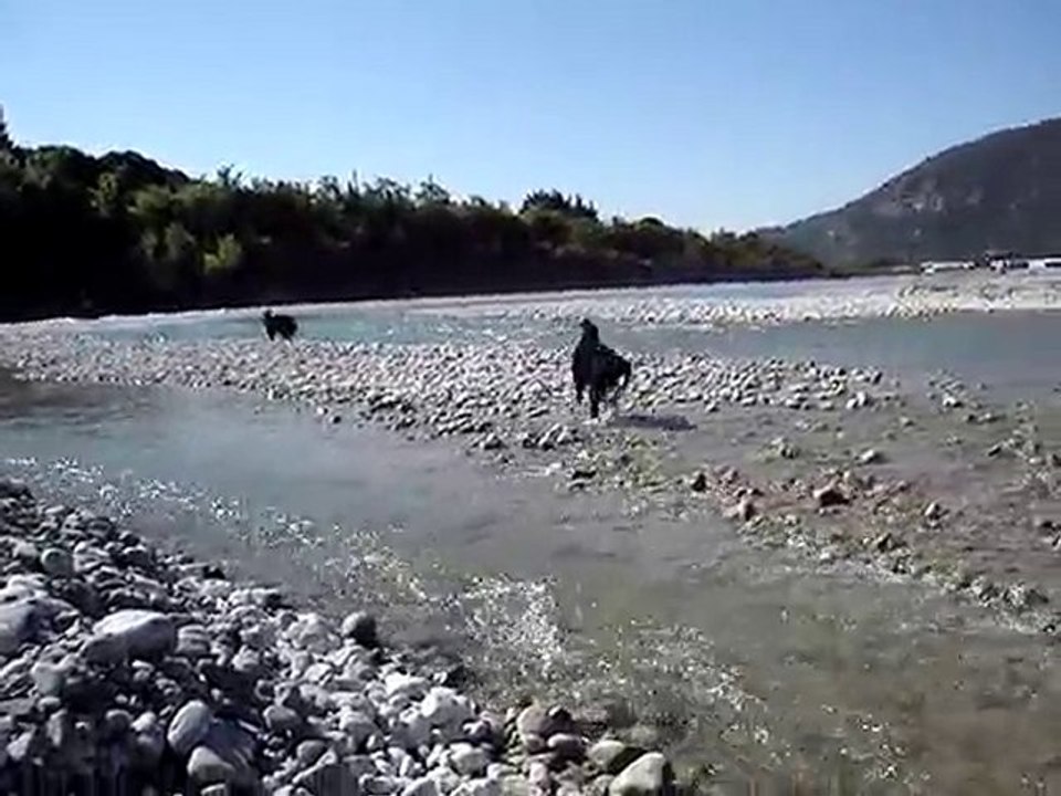 Anakin et  Délys a la rivière 3