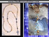 Rose Petal Rosaries |Crystal Rosaries |Handmade Customized