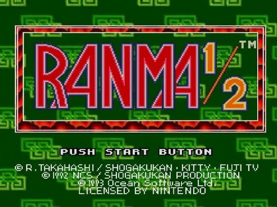 Test de Ranma ½  - Bakuretsu Rantou-hen (SNES)