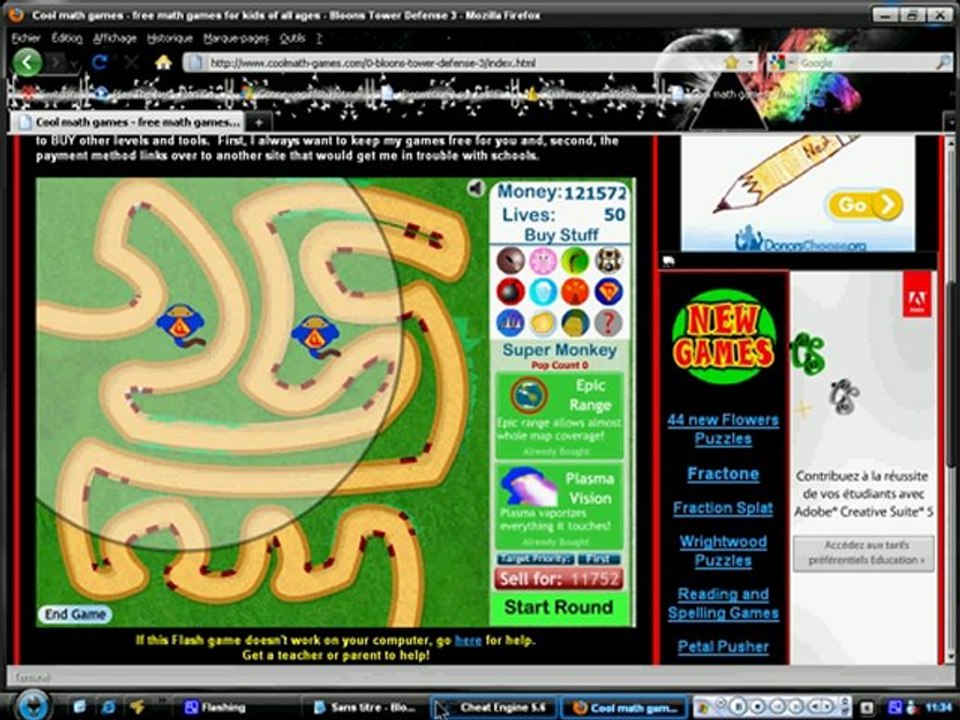 Hack Jeux Flash Avec Cheat Engine