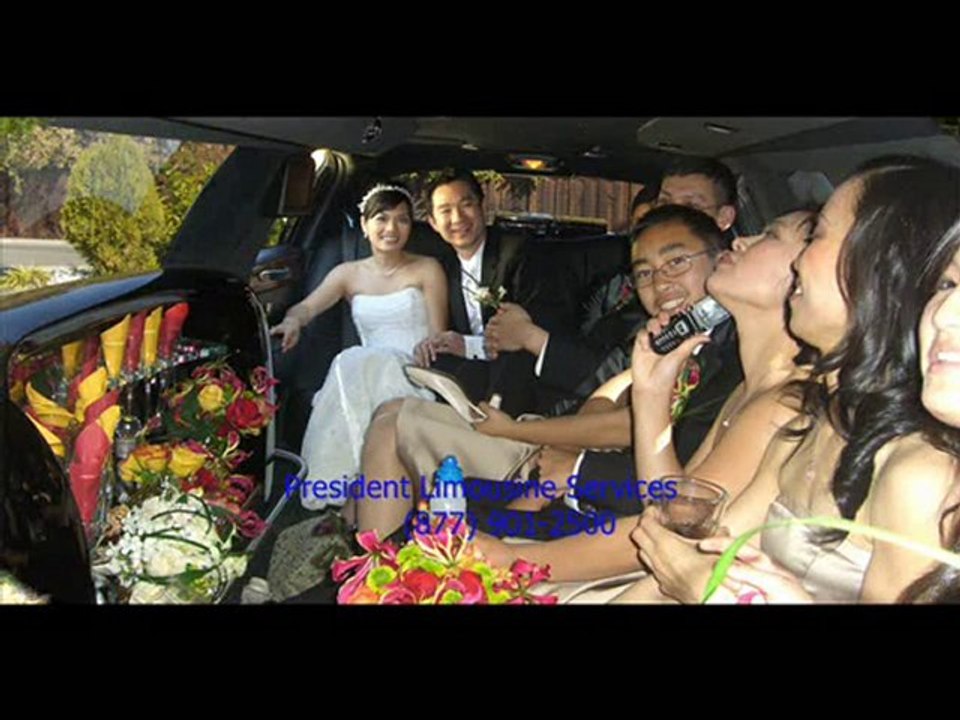 Limousine Transportation - San Jose Wedding Limo Service