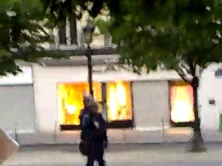 Manif pro-palestiniene 31 MAI 2010 champs -elysées