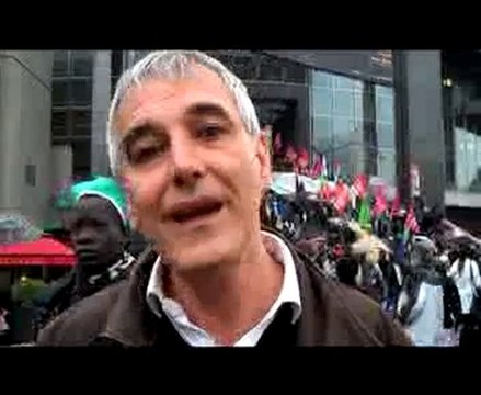 Laurent Cantet 1er juin 2010 Sans-papiers Bastille