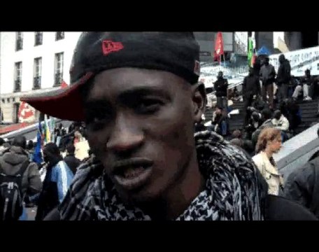 Témoignage Sacka sans-papiers Bastille 1er juin 2010