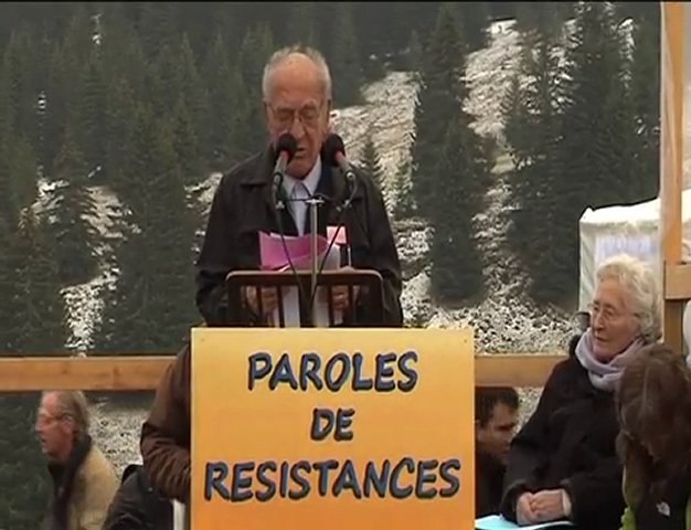 Walter Bassan / Paroles de Résistance / Glières 2010