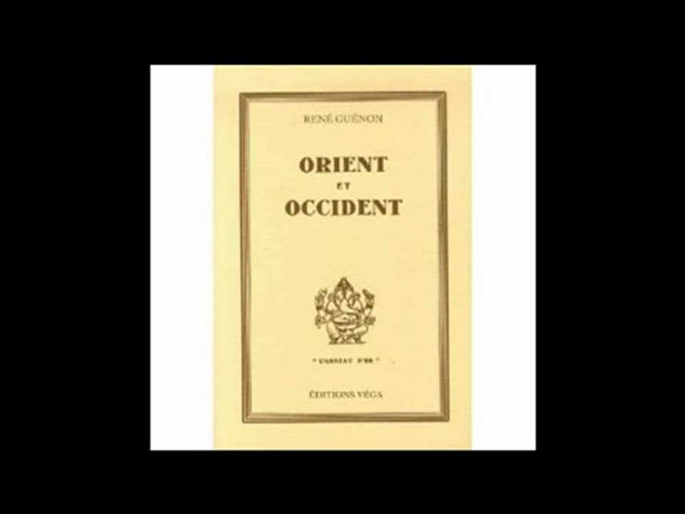 René Guénon - Civilisation et progrès (1/2)
