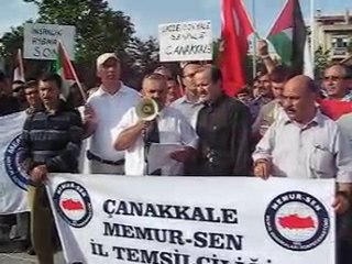 israil i protesto ederken...