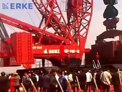 Erke Dış Ticaret ltd., FUWA QUY 1250 Vinç Töreni 1. Video