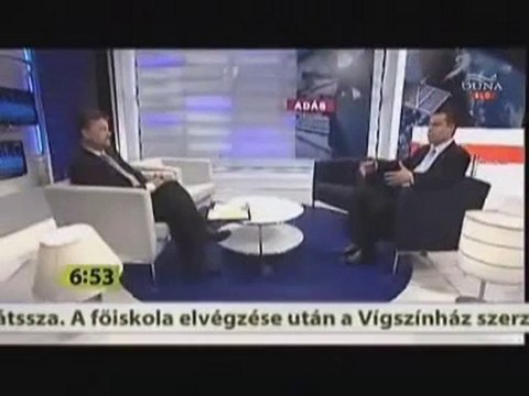 Vona Gábor - 2010. június 2, Duna TV - Hattól-nyolcig