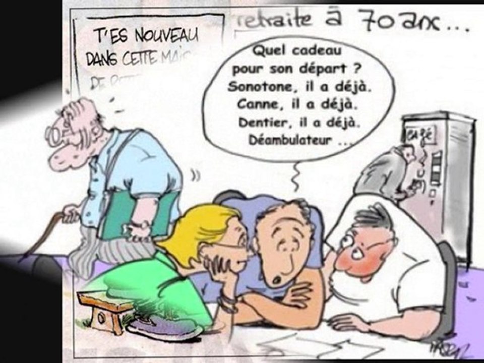 L' âge de la retraite repoussée