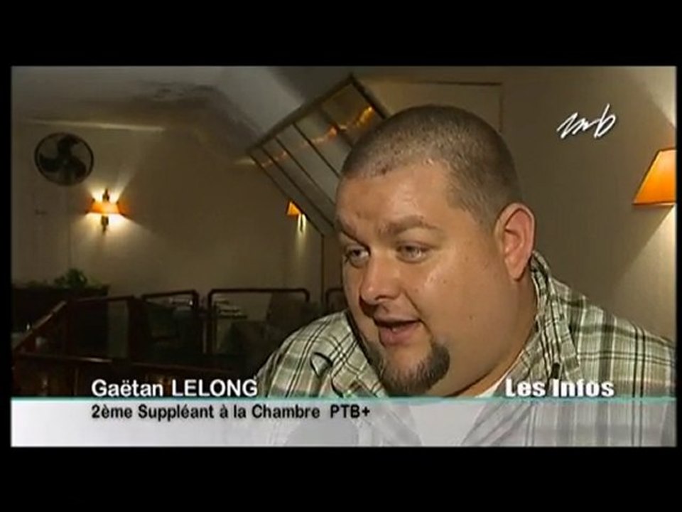 Conférence de presse du ptb+ (chaîne télé MB), 1/06/2010