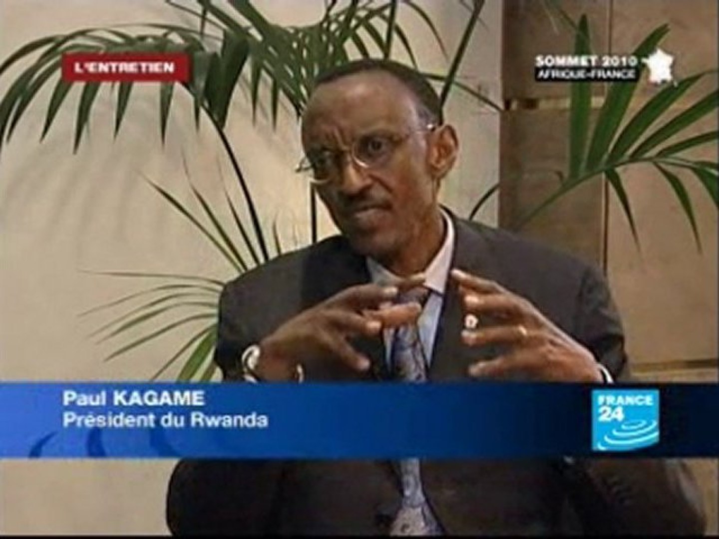 Paul Kagame, président du Rwanda