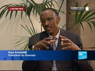Paul Kagame, président du Rwanda
