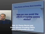 FAQ 10, Learn how to Avoid the Pitfalls of Trading Penny St